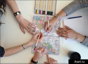 Антистресс раскраски для взрослых Арт-терапия