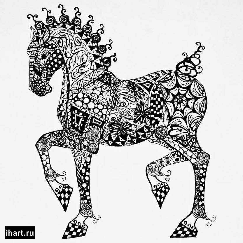 zentangle узоры