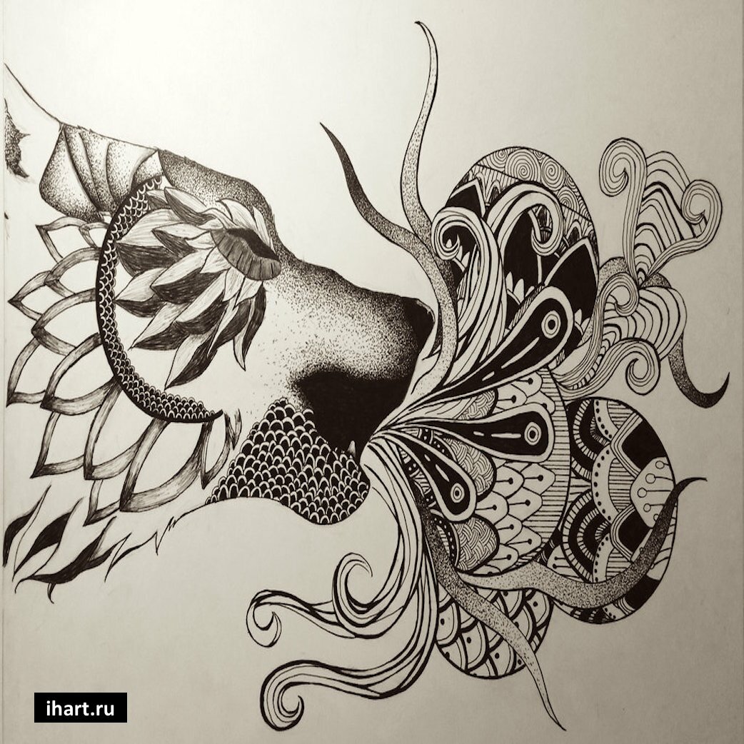 Зентангл узоры