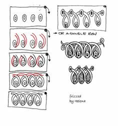 Кельтские узоры и орнаменты Зентангл