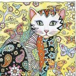 Раскраски Антистресс - кошки