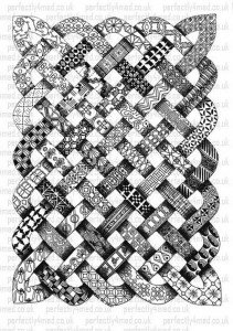 Кельтские узоры и орнаменты Зентангл