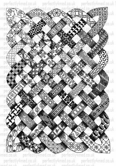 Кельтские узоры и орнаменты Зентангл