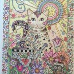 Антистресс раскраски для взрослых кошки