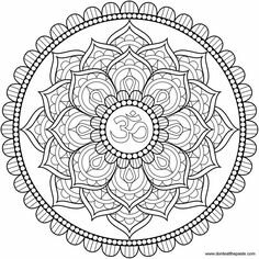 раскраски мандалы антистресс