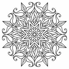 Мандалы для раскрашивания
