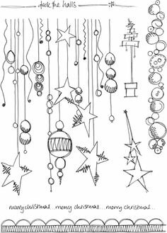 Дудлинг рождество