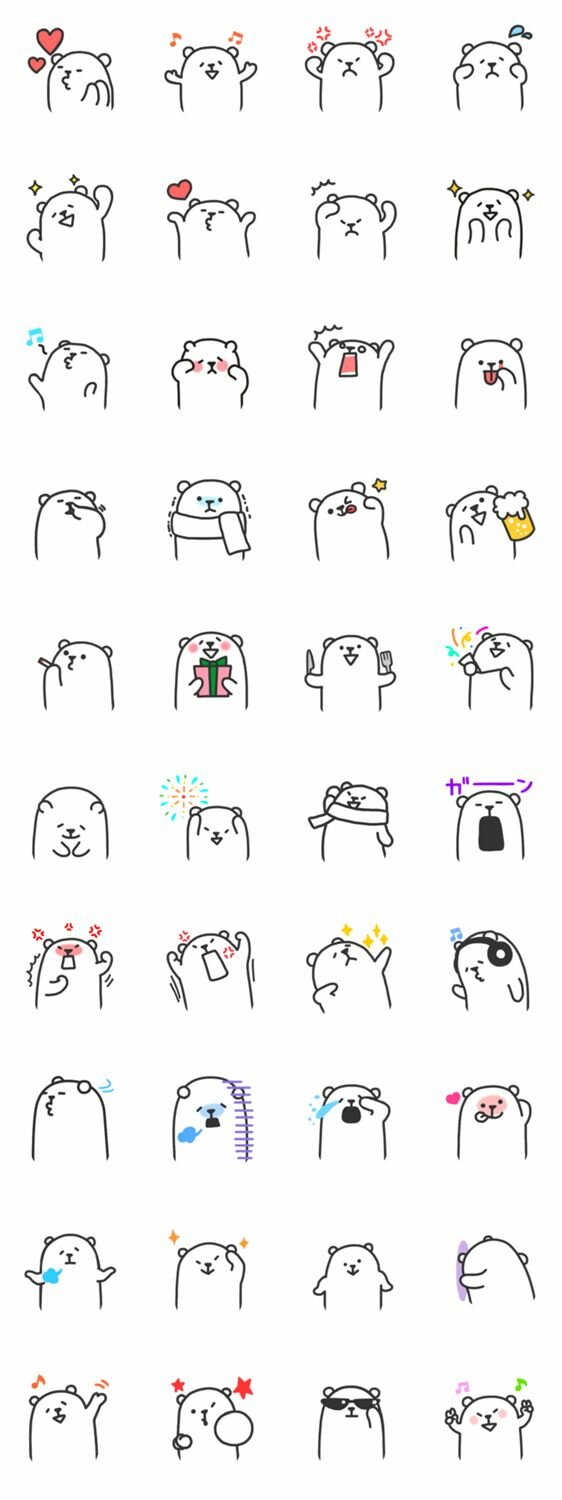 Монстрики для разукрашивания