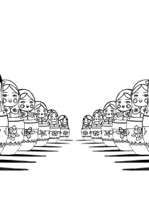 Russian dolls - Coloring Pages for Adults2
